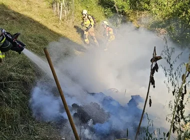 Einsatz: Brand Martinsbach Kaunerberg